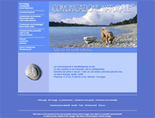 Tablet Screenshot of comunicazionenaturale.it